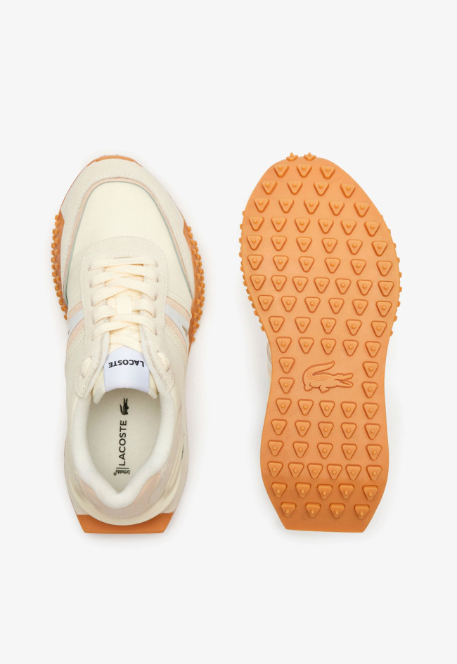 Deportivo de mujer beige Lacoste  - l-spin deluxe