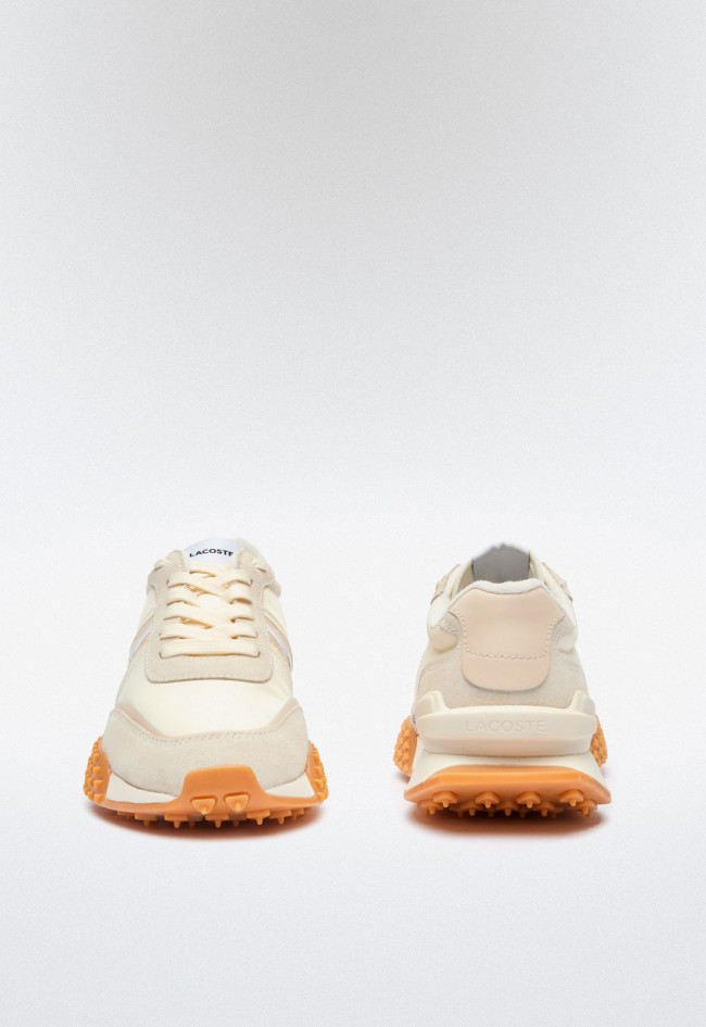 Deportivo de mujer beige Lacoste  - l-spin deluxe