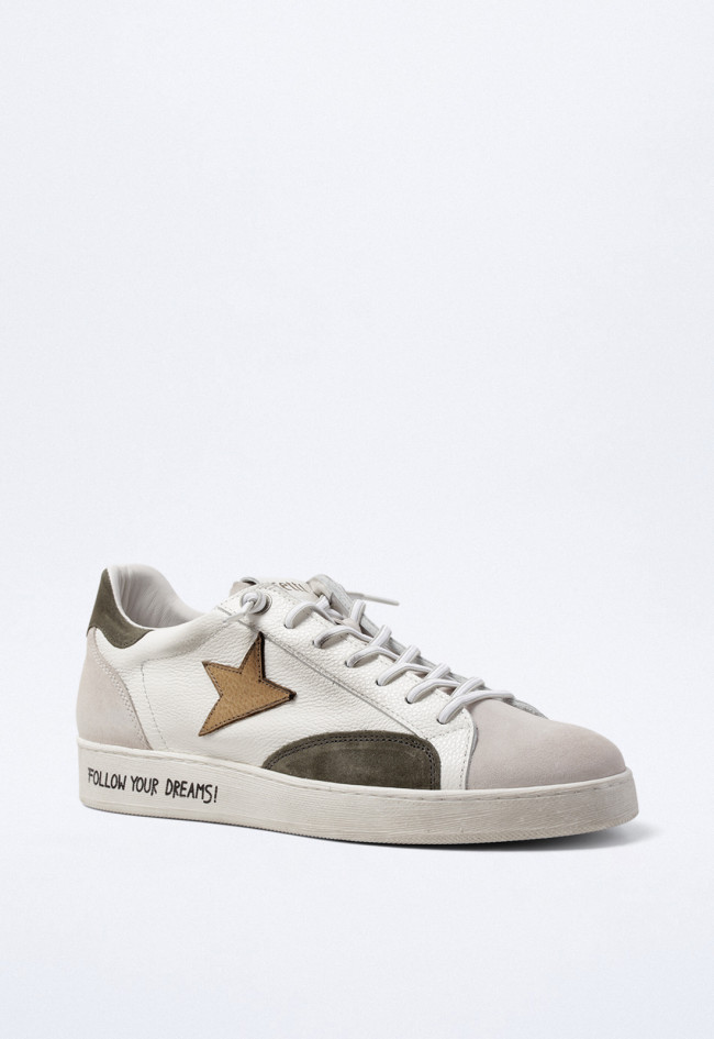 Deportivo de hombre crema Cetti c-1342