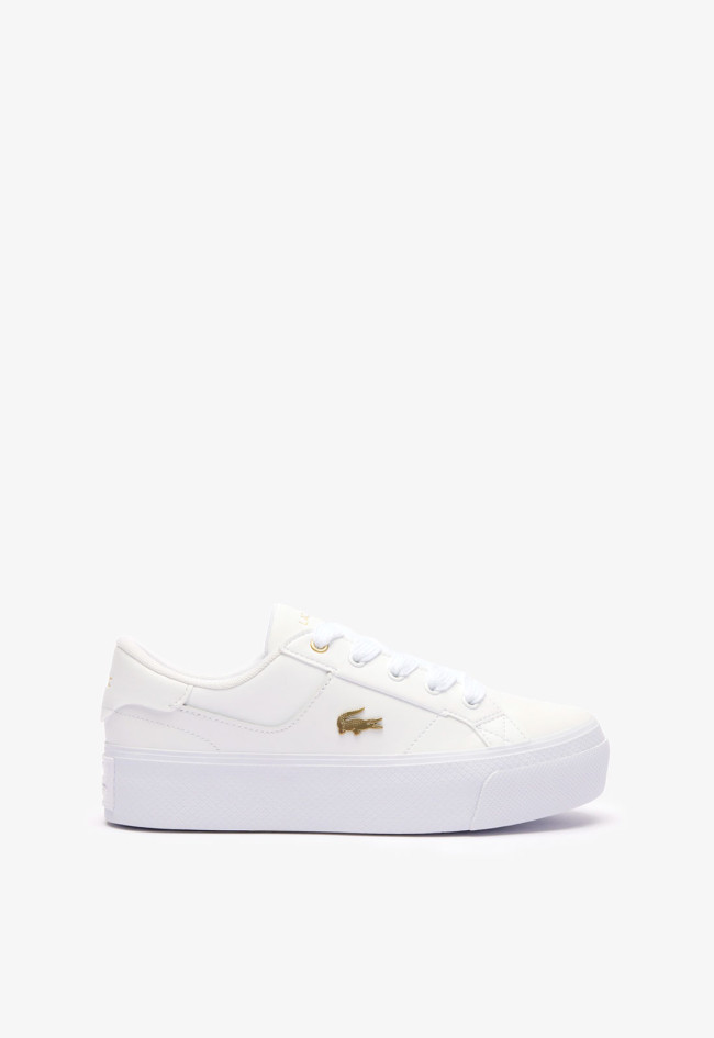 Deportivo de mujer blanco Lacoste  ziane platform 124 2 cfa