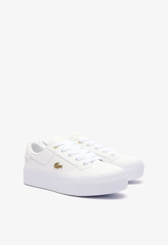 Deportivo de mujer blanco Lacoste  ziane platform 124 2 cfa