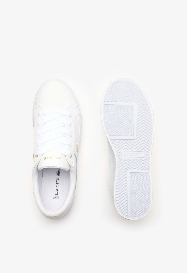 Deportivo de mujer blanco Lacoste  ziane platform 124 2 cfa