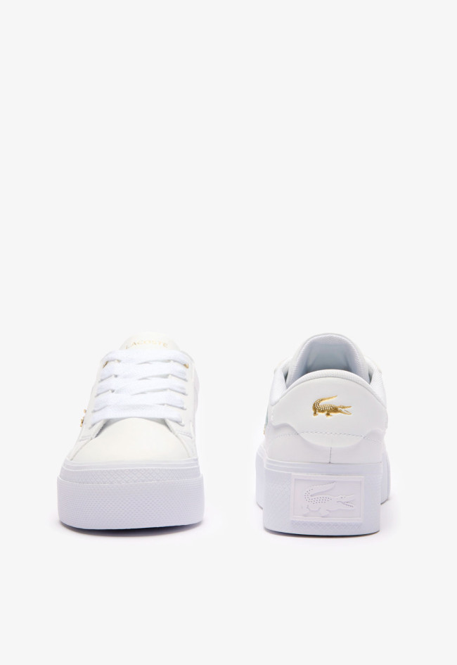 Deportivo de mujer blanco Lacoste  ziane platform 124 2 cfa