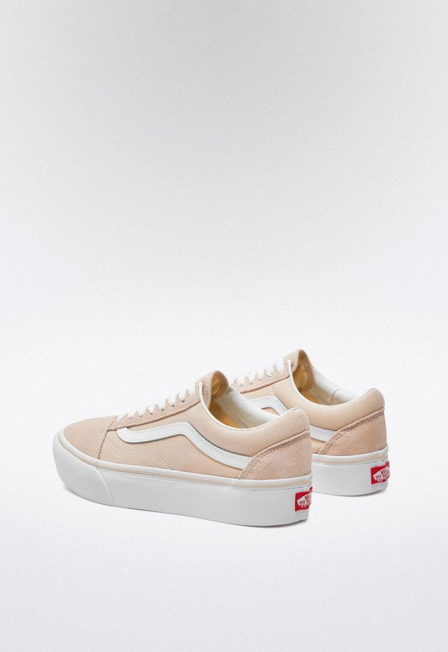 Deportivo de mujer tostado VANS old skool platform