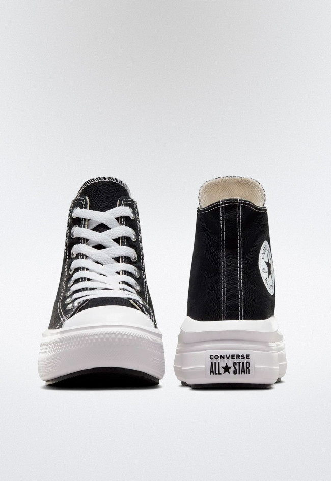 Deportivo de mujer negro Converse chuck taylor all star move platform