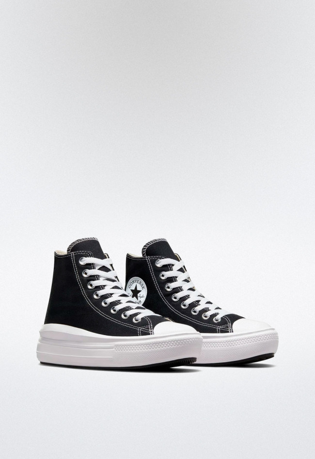 Deportivo de mujer negro Converse chuck taylor all star move platform