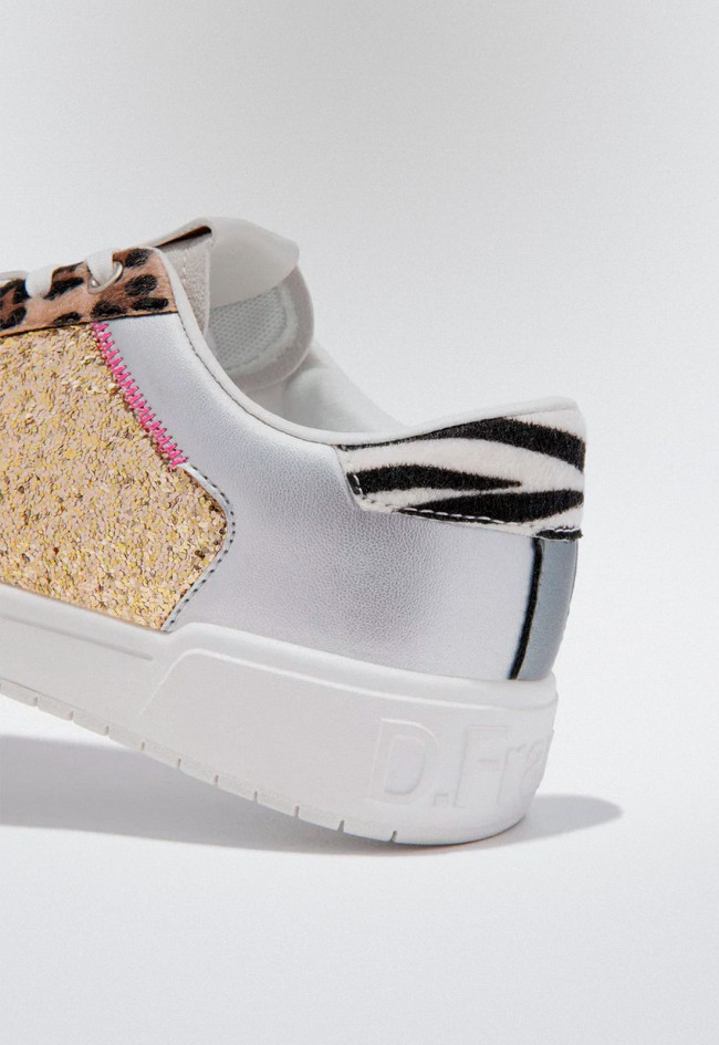 Deportivo glitter de mujer oro D. Franklin dfsh384005