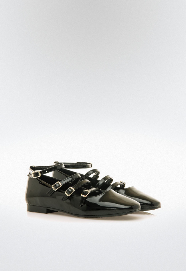 Zapatos bailarinas Mujer MUSTANG CAMILLE negro