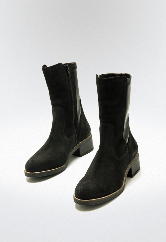 Botines Mujer MUSTANG FRONTIER negro