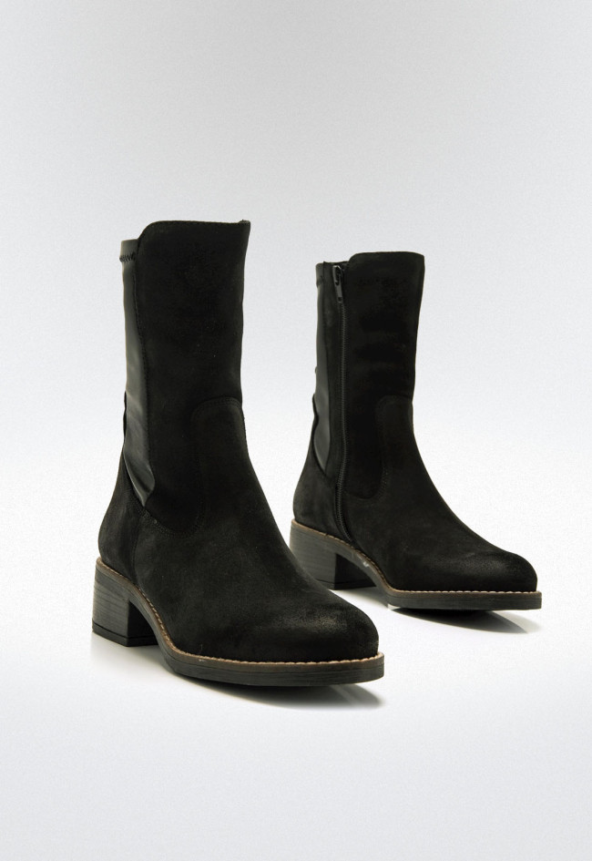Botines Mujer MUSTANG FRONTIER negro
