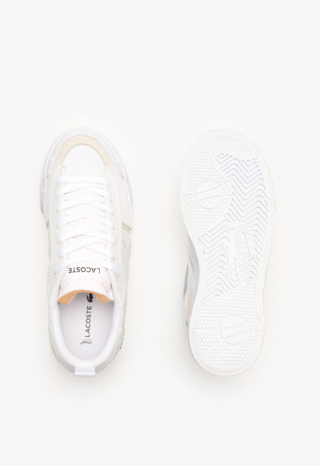 Deportivo de mujer blanco Lacoste  l004 platform
