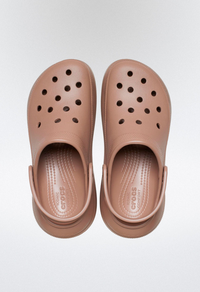 Zueco de mujer bronce  crush CROCS clog 207521