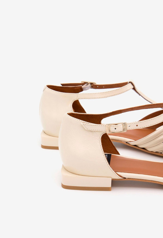 Zapato bailarina de mujer hielo Alarcón 24001-530b