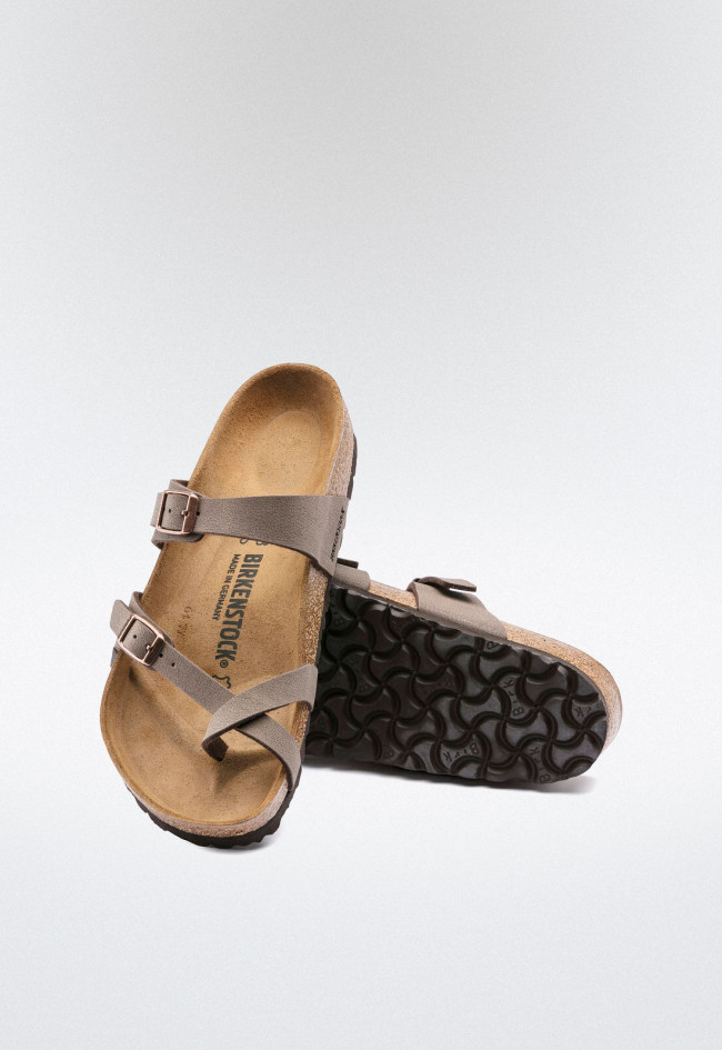 Sandalia hebillas de mujer marrón Birkenstock mayari bfbc