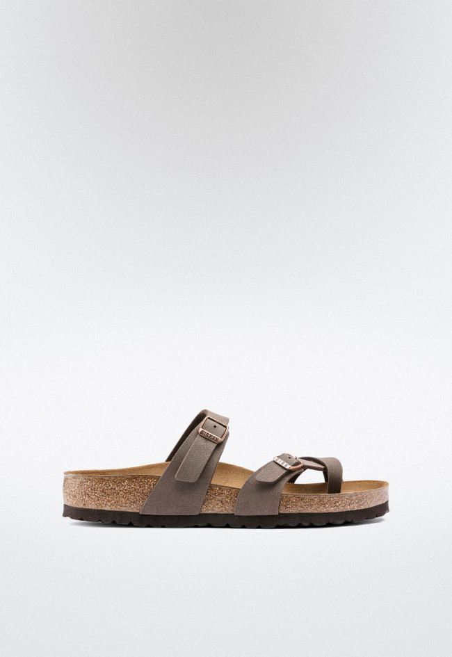 Sandalia hebillas de mujer marrón Birkenstock mayari bfbc