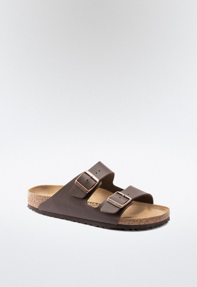 Sandalia hebillas de mujer marrón Birkenstock arizona bf