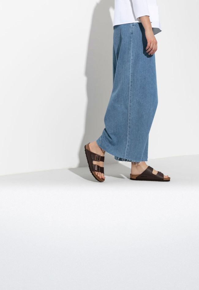 Sandalia hebillas de mujer marrón Birkenstock arizona bf