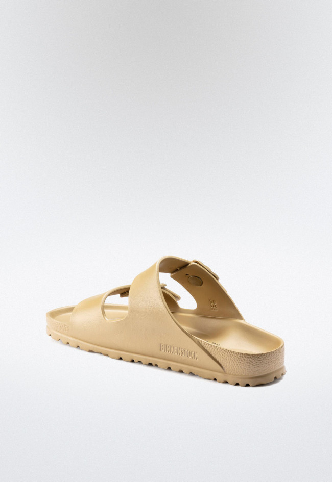 Sandalia hebillas de mujer oro Birkenstock arizona eva