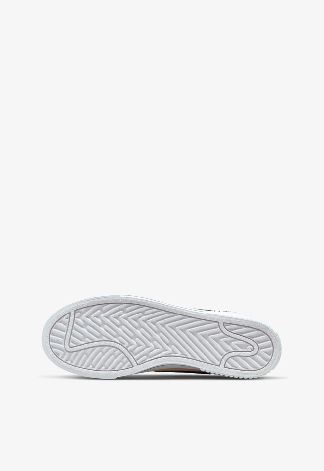 Deportivo de mujer negro Nike wmns court legacy lift