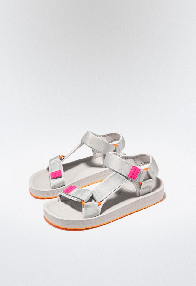 Sandalia de mujer plata D. Franklin dfsh361004
