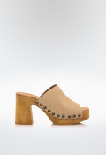 Zuecos Mujer MUSTANG COYOTE beige