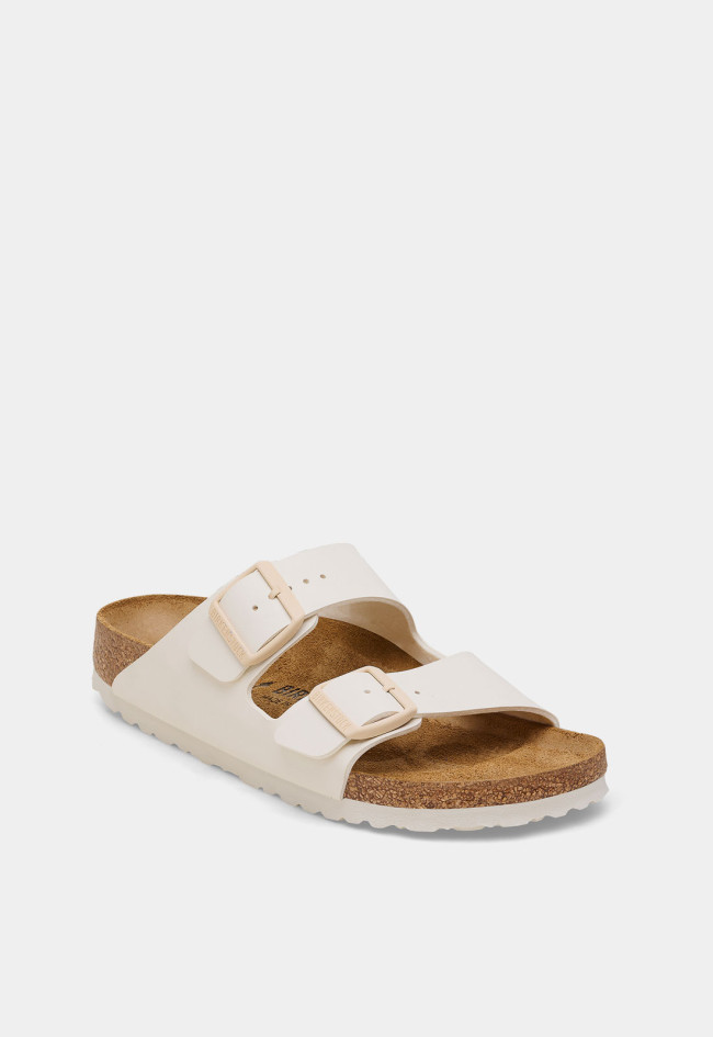 Sandalia de mujer hielo Birkenstock arizona bf eggshell