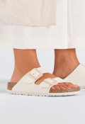 Sandalia de mujer hielo Birkenstock arizona bf eggshell
