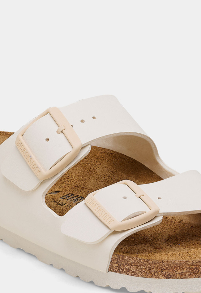 Sandalia de mujer hielo Birkenstock arizona bf eggshell
