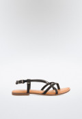 Sandalia de mujer negro Gioseppo lelex