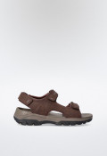 Sandalia de hombre marrón Skechers 204105