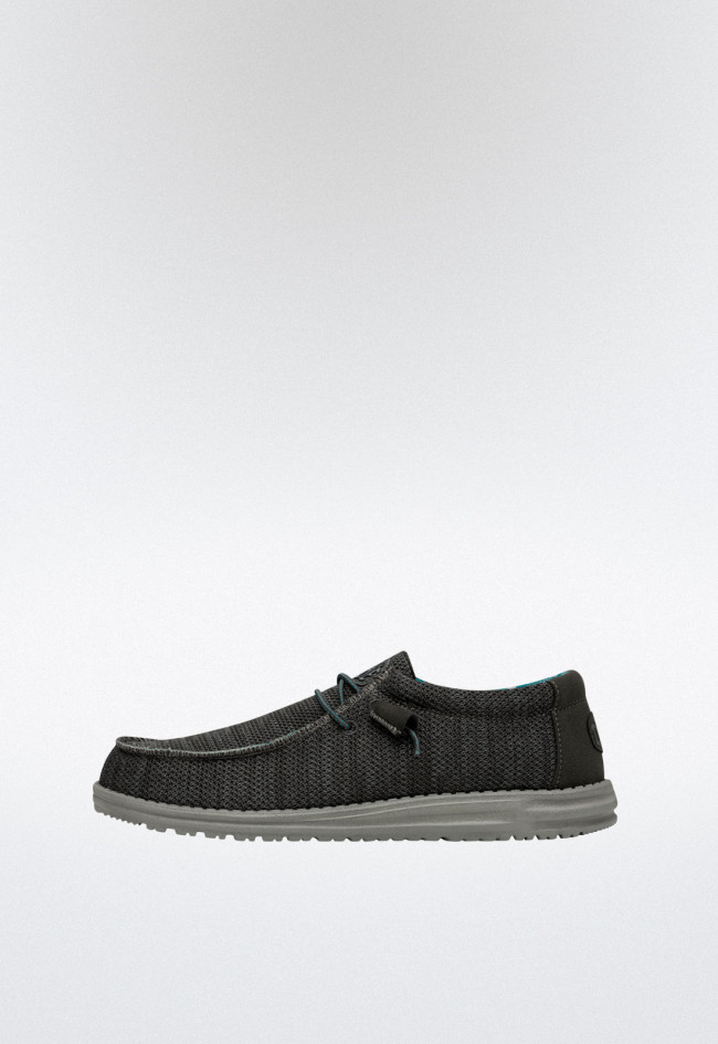 Zapatillas de hombre gris Dude wally sox