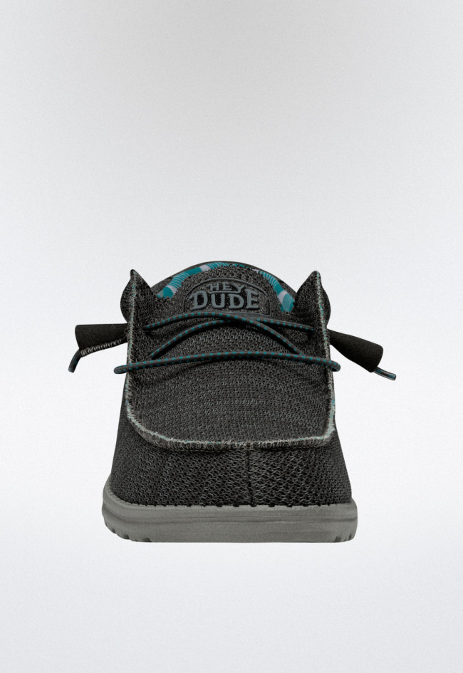 Zapatillas de hombre gris Dude wally sox