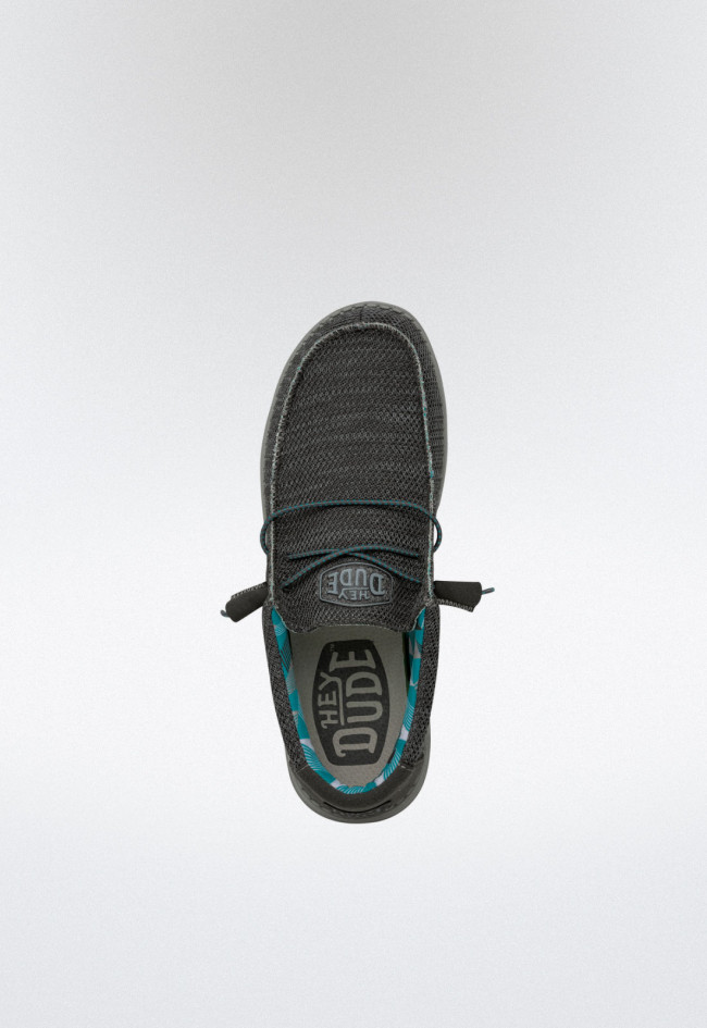 Zapatillas de hombre gris Dude wally sox