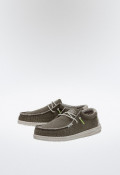 Zapatillas de hombre tostado Dude wally braided