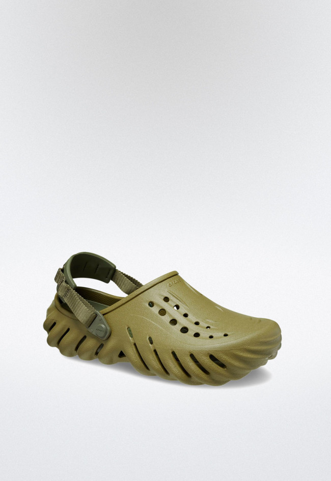 Sandalia de hombre kaki CROCS 207937 echo clog