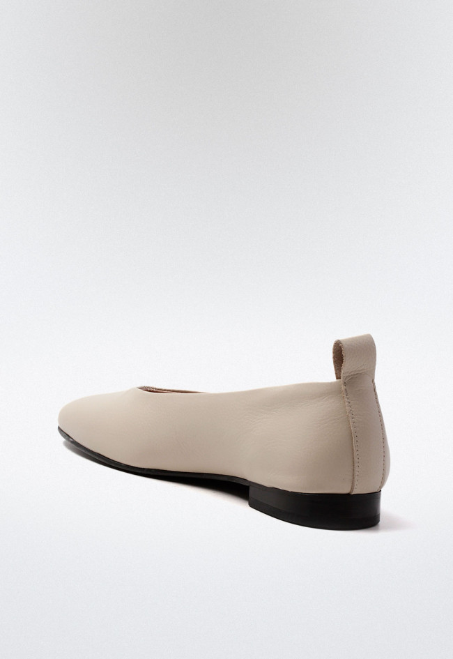 Bailarina de mujer beige Glo 6416