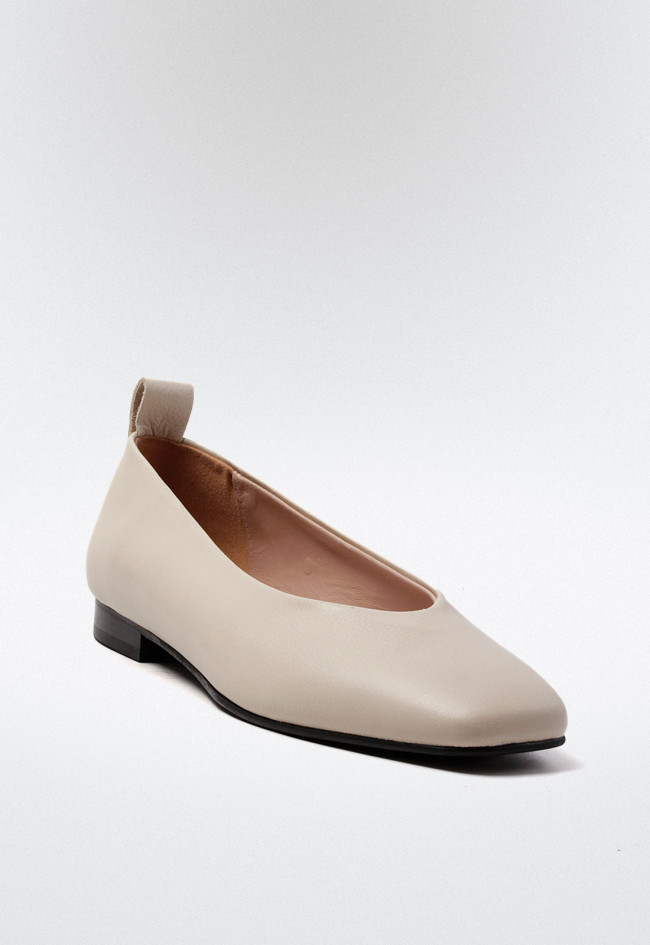 Bailarina de mujer beige Glo 6416