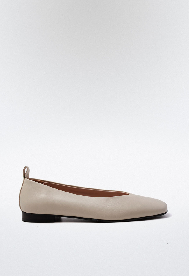 Bailarina de mujer beige Glo 6416