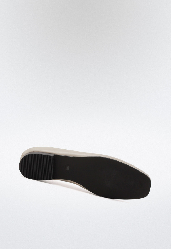 Bailarina de mujer beige Glo 6416