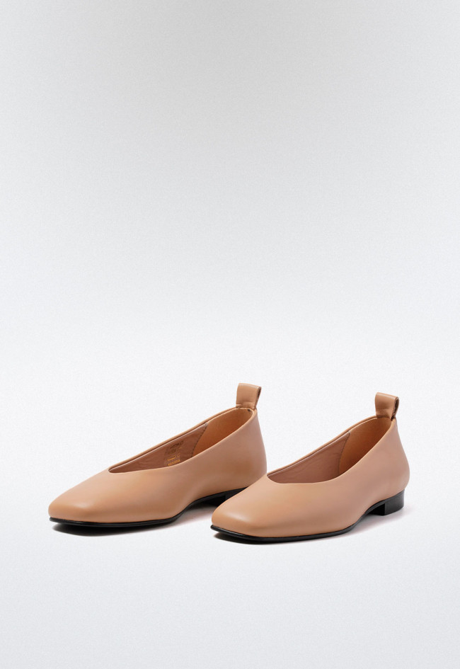 Bailarina de mujer cuero Glo 6416