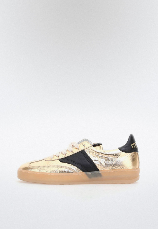 Deportivo metalizado de mujer oro Mjus t94109/201