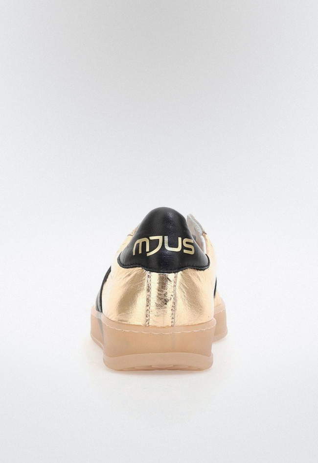 Deportivo metalizado de mujer oro Mjus t94109/201