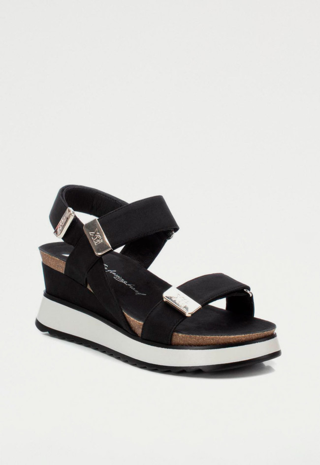 Sandalia de mujer negro Xti 142619