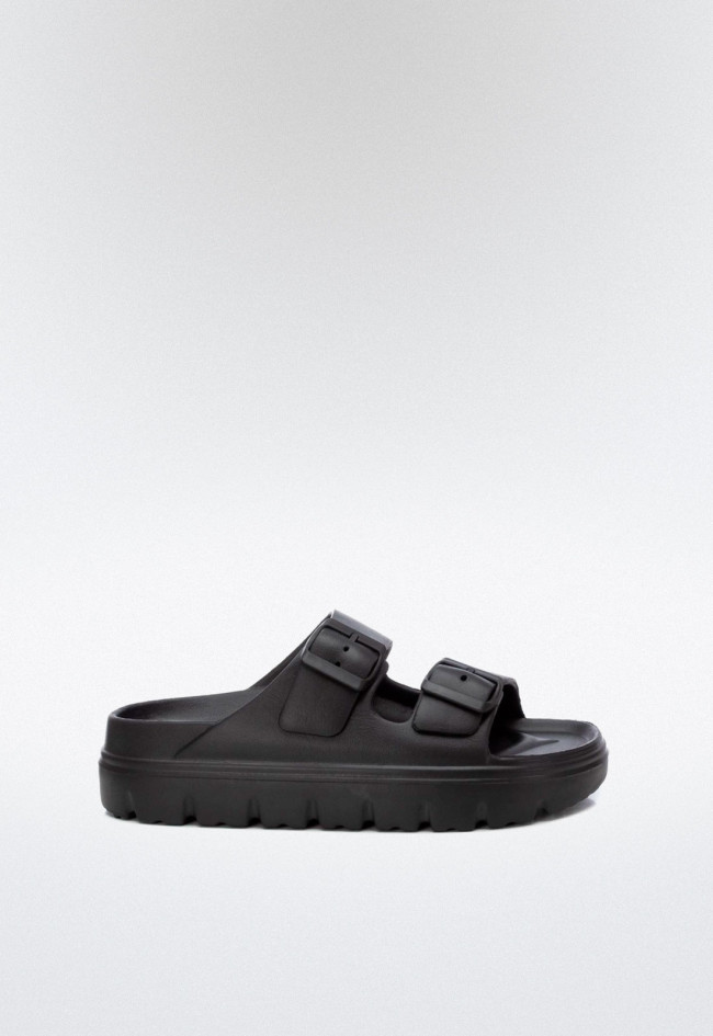 Sandalia hebillas de mujer negro Xti 142550