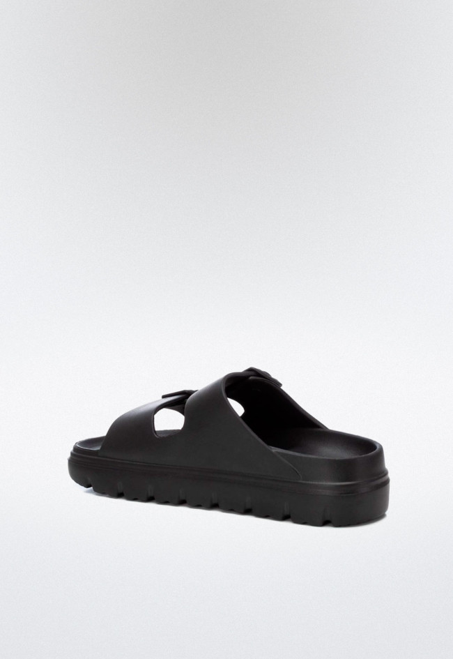 Sandalia hebillas de mujer negro Xti 142550