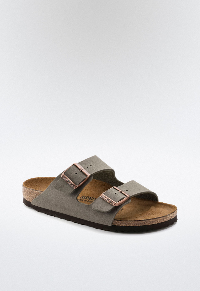 Sandalia de hombre gris Birkenstock arizona bfbc