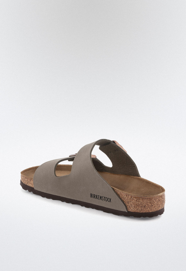 Sandalia de hombre gris Birkenstock arizona bfbc