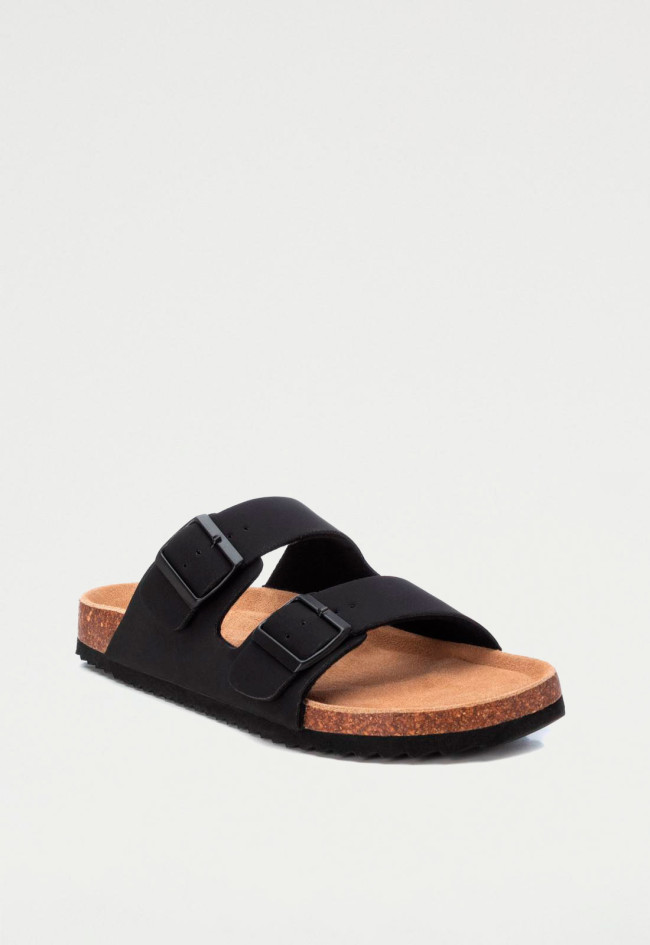 Sandalia hebillas bio de hombre negro Xti 142274