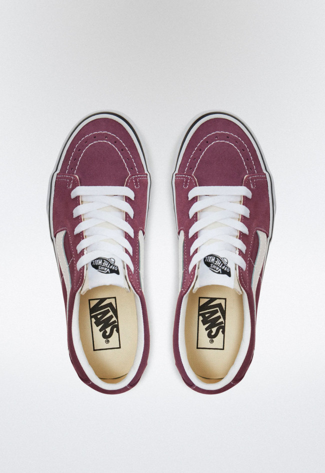 Deportivo de mujer morado VANS sk8-low