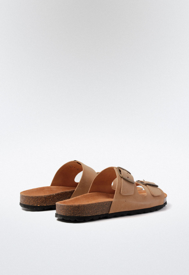 Sandalia hebillas de hombre cuero VAS 3195